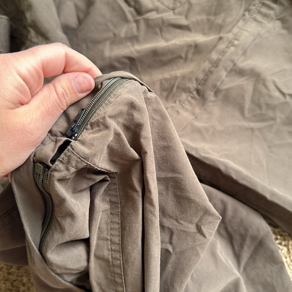 Simms Convertible Olive Green Fly Fishing Outdoor Pants - Picture 7 of 10